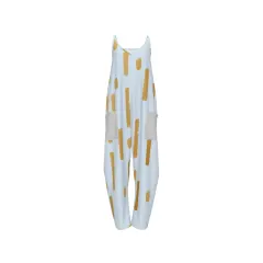 Women's V-neck Sleeveless Jumpsuit thumbnail 2