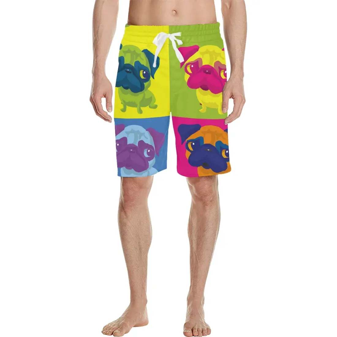 Men's All Over Print Casual Shorts (Model L23)