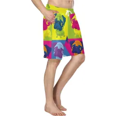 Men's All Over Print Casual Shorts (Model L23) thumbnail 2