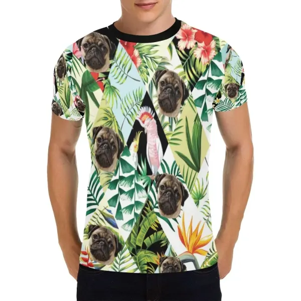 Men's All Over Print T-shirt (USA Size) (Model T40)