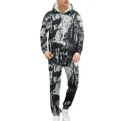 Men's Cotton Feel All-Over Print Tracksuit 4T03 thumbnail 3