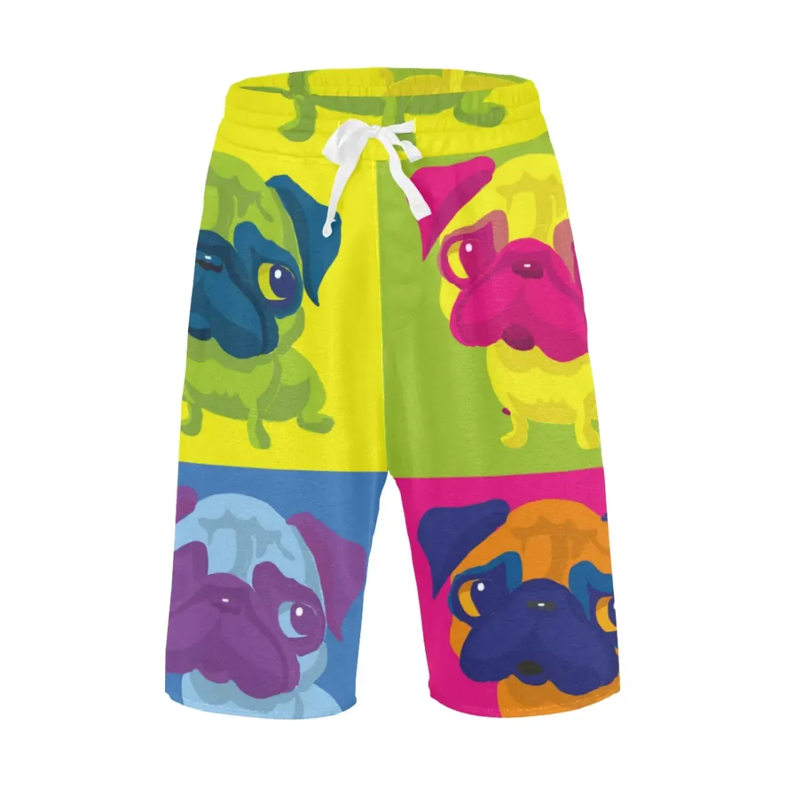 Men's All Over Print Casual Shorts (Model L23) — photo 4
