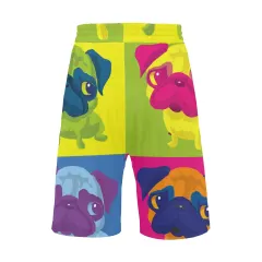 Men's All Over Print Casual Shorts (Model L23) thumbnail 5