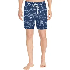 Men's Mid-Length Swim Shorts(Model L39) thumbnail 1