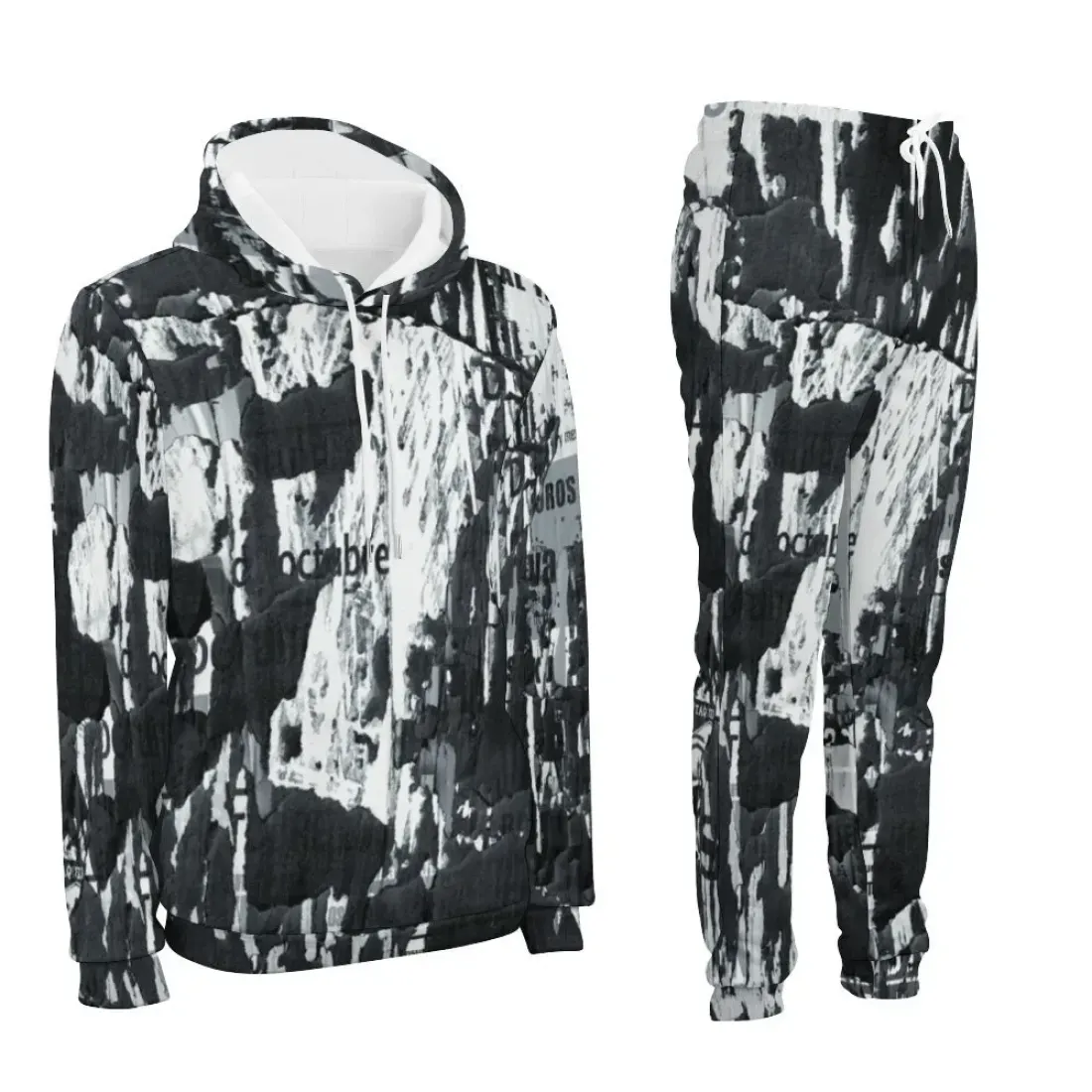 Men's Cotton Feel All-Over Print Tracksuit 4T03 — photo 6