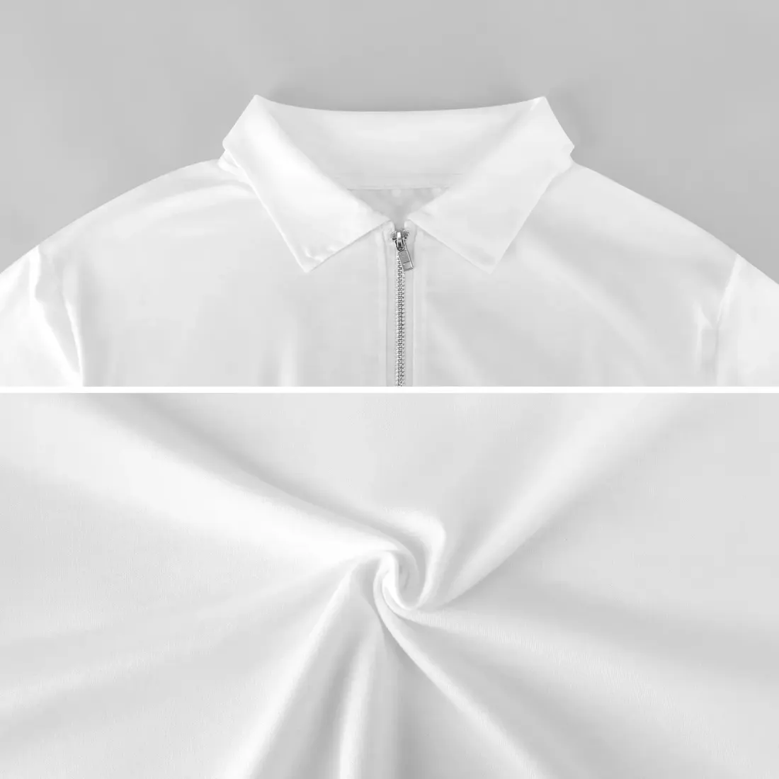 Long-Sleeve Zip Polo Shirt（RL） — photo 6