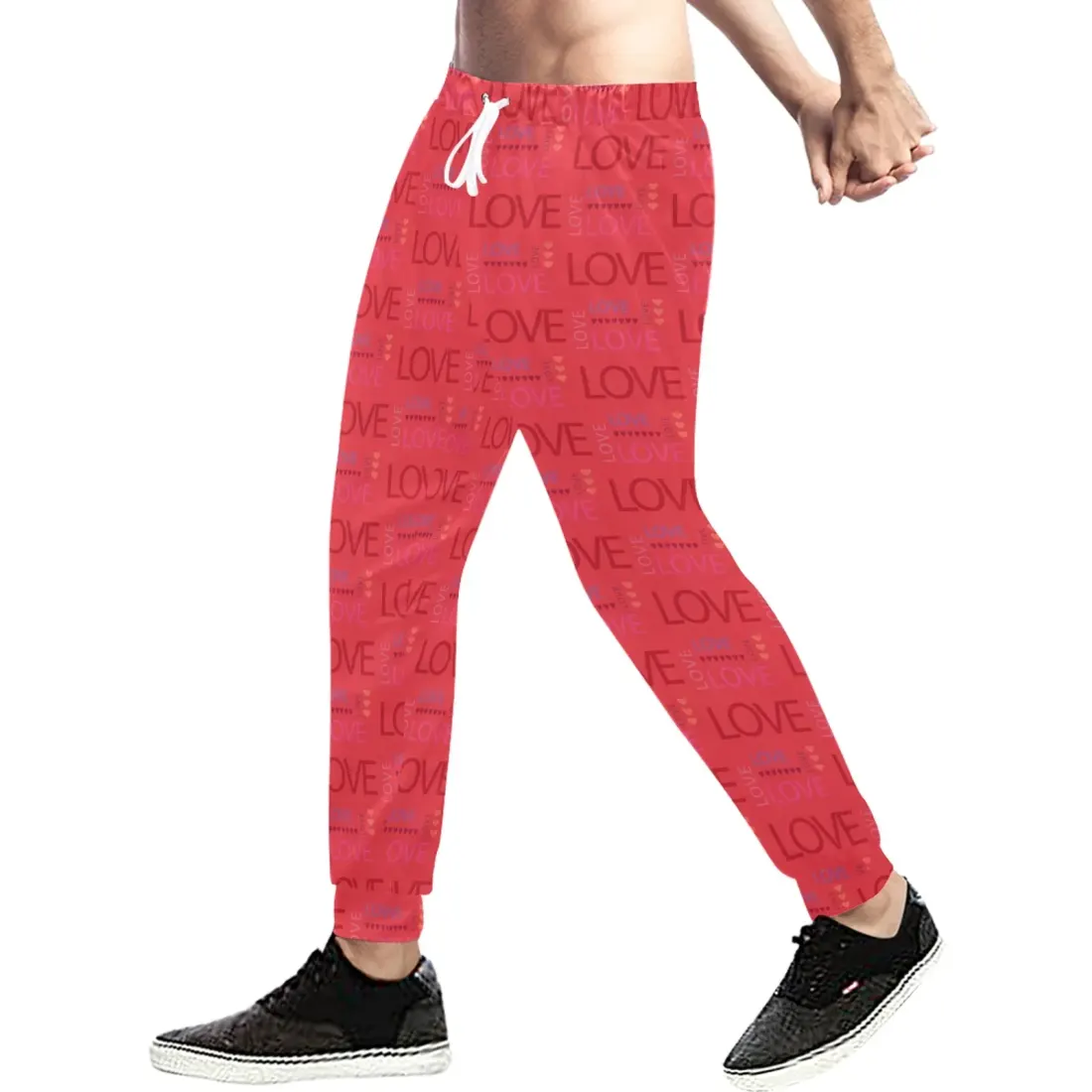 All Over Print Unisex Sweatpants(Model L11) — photo 2