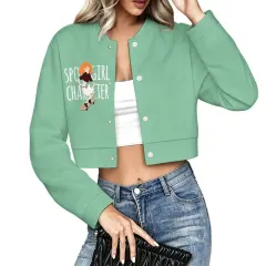 Women's Cropped Open Front Jacket thumbnail 2