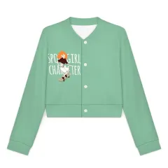 Women's Cropped Open Front Jacket thumbnail 3