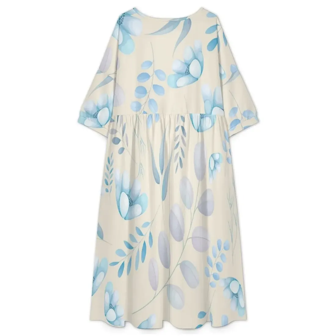 Women's Empire Waist Smock Dress — photo 4