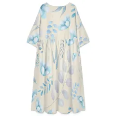 Women's Empire Waist Smock Dress thumbnail 4