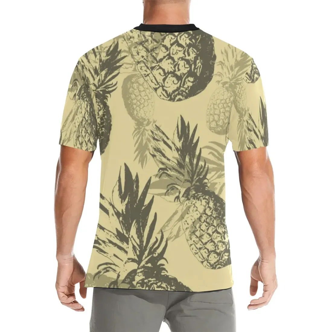 Men's All Over Print Crew Neck T-Shirt(T40-2) — photo 2