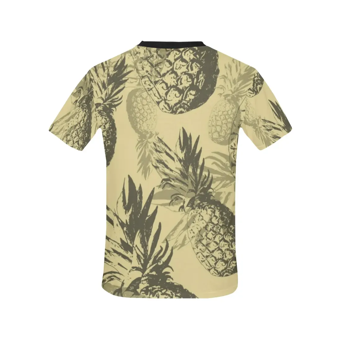 Men's All Over Print Crew Neck T-Shirt(T40-2) — photo 3