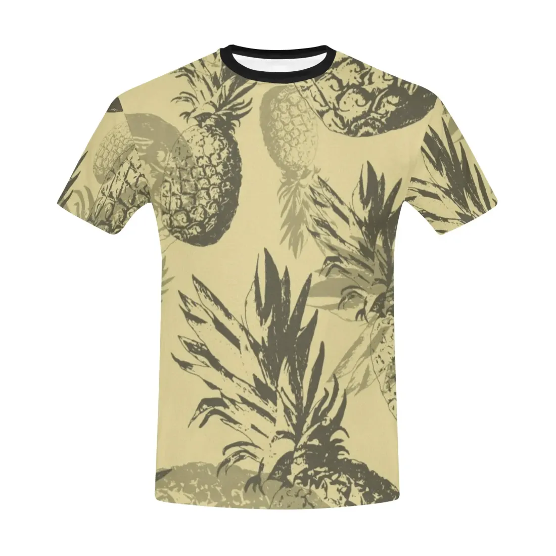 Men's All Over Print Crew Neck T-Shirt(T40-2) — photo 4