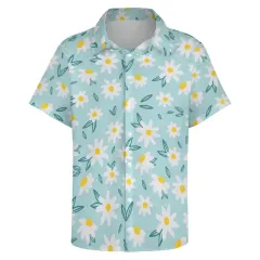 Women's Collared Pocketless Short Sleeve Shirt thumbnail 4