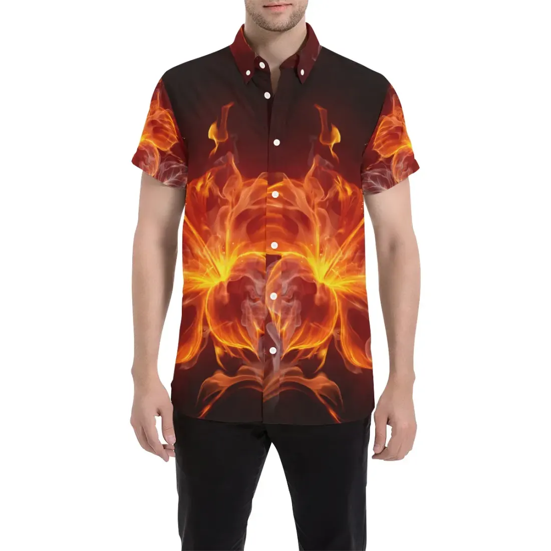 Men's All Over Print Shirt (Model T53)