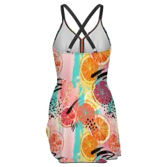 Women's Hem Tie One-piece Swimsuit thumbnail 5