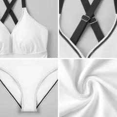 Women's Hem Tie One-piece Swimsuit thumbnail 6