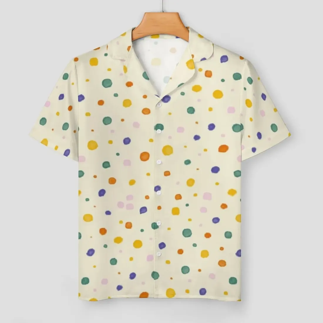 Women's Satin Camp Collar Short Sleeve Pajama Set — photo 5