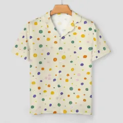 Women's Satin Camp Collar Short Sleeve Pajama Set thumbnail 5