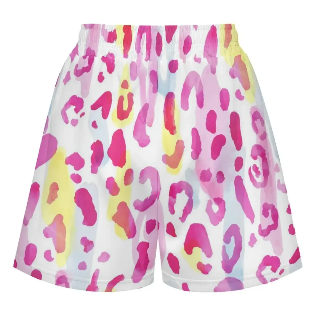 Women's Satin Pajama Shorts with Pockets — photo 4