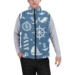Men's Padded Vest(ModelH44) thumbnail 1