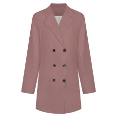 Women's Double Breasted Waist Blazer Dress thumbnail 3