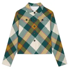 Women's Cropped Shirt Jacket thumbnail 3
