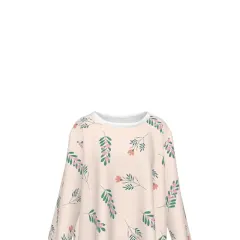Women's Loose Crew Neck Side Split Top thumbnail 6