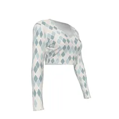 Women's V-Neck Long Sleeve Sun Protection Top thumbnail 4