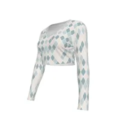 Women's V-Neck Long Sleeve Sun Protection Top thumbnail 5