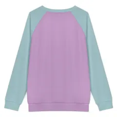 Women's Raglan Long Sleeve Sweatshirt with Buttons thumbnail 3