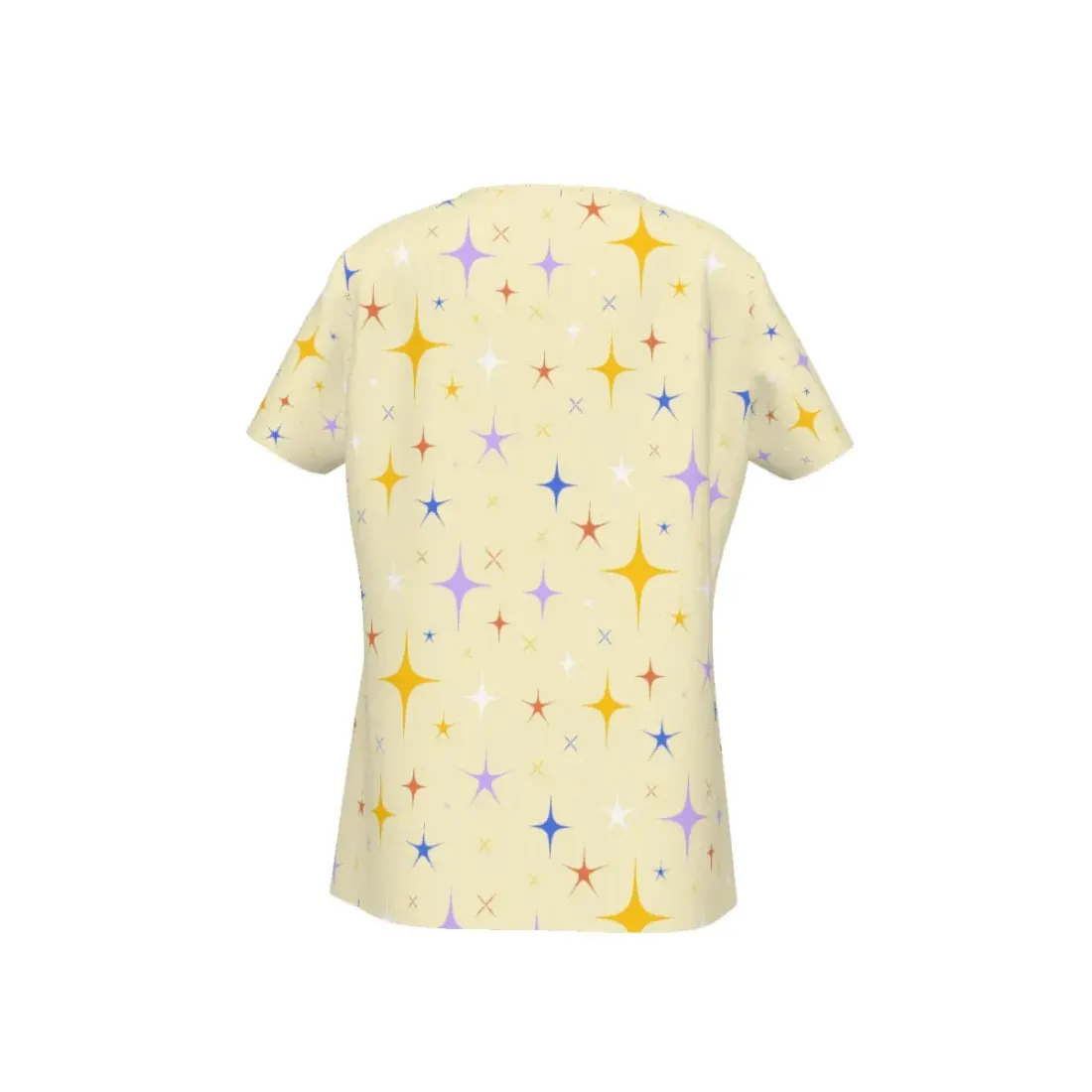 Women's Crisscross V Neck Short Sleeve Shirt — photo 3