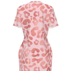 Women's Crew Neck Bodycon Dress thumbnail 3