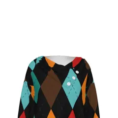 Women's V-Neck Drop Shoulder Long Sleeve Top thumbnail 6