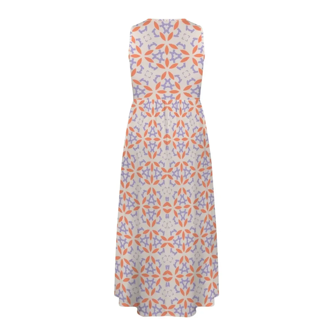 Women's Sleeveless V-Neck Maxi Dress — photo 5