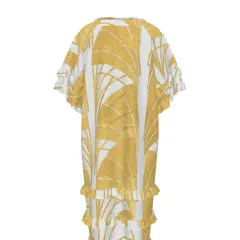 Women's Multi-Tiered Ruffle Hem Dress thumbnail 4