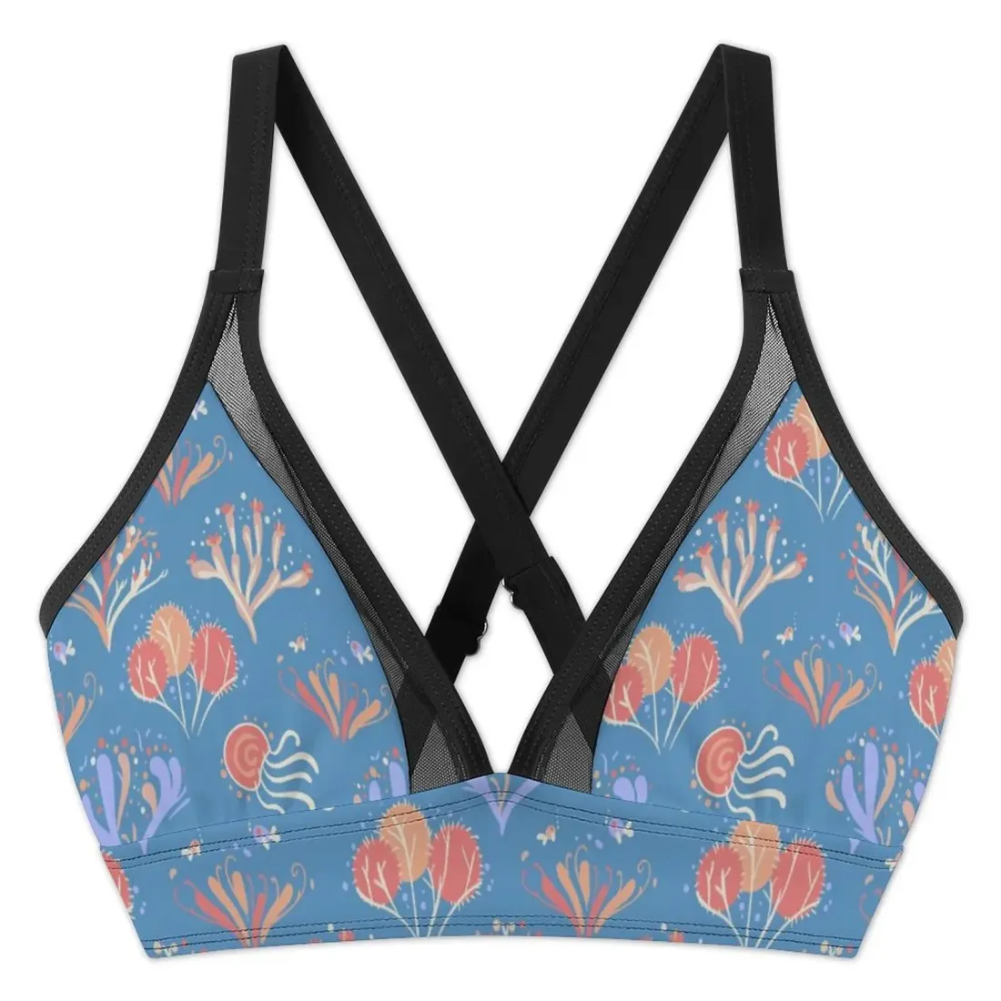 Women's Mesh Drawstring Skirt and Swimsuit Set — photo 5