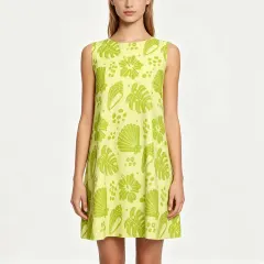 Women's Sleeveless Crew-Neck Dress thumbnail 1