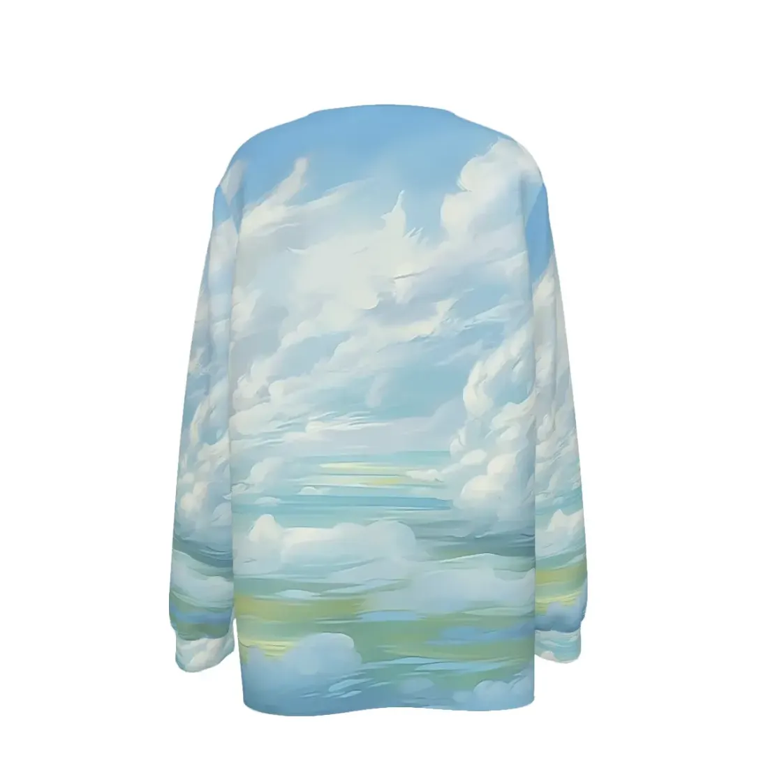 Women's Half Zip Long Sleeve Sweatshirt — photo 3