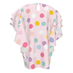 Women's Crew Neck Ruffle Short Sleeve Shirt thumbnail 3