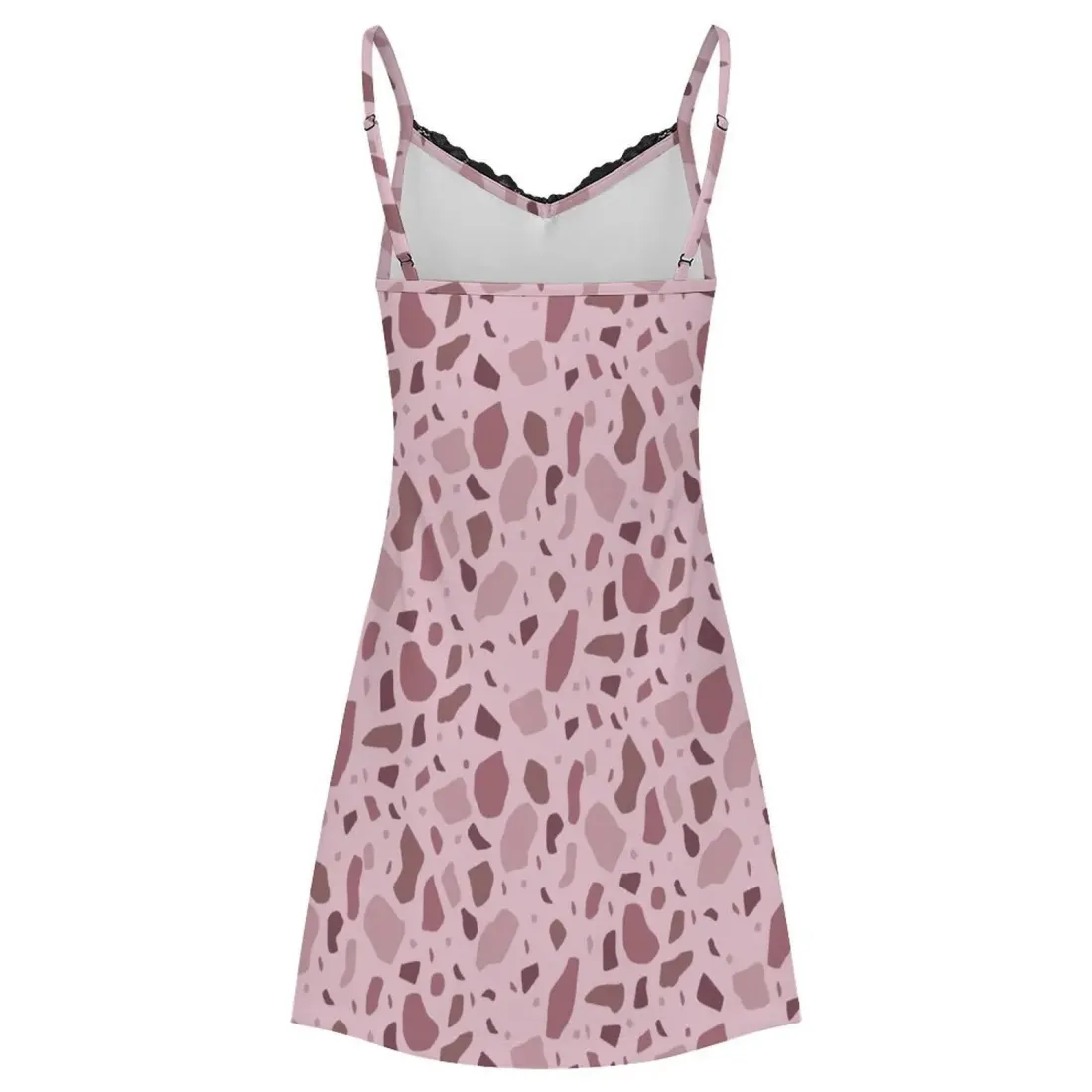 Women's Lace Slit Cami Pajama Dress — photo 5