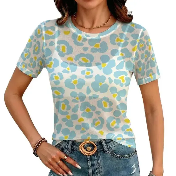 Custom Women's Mesh T-shirt