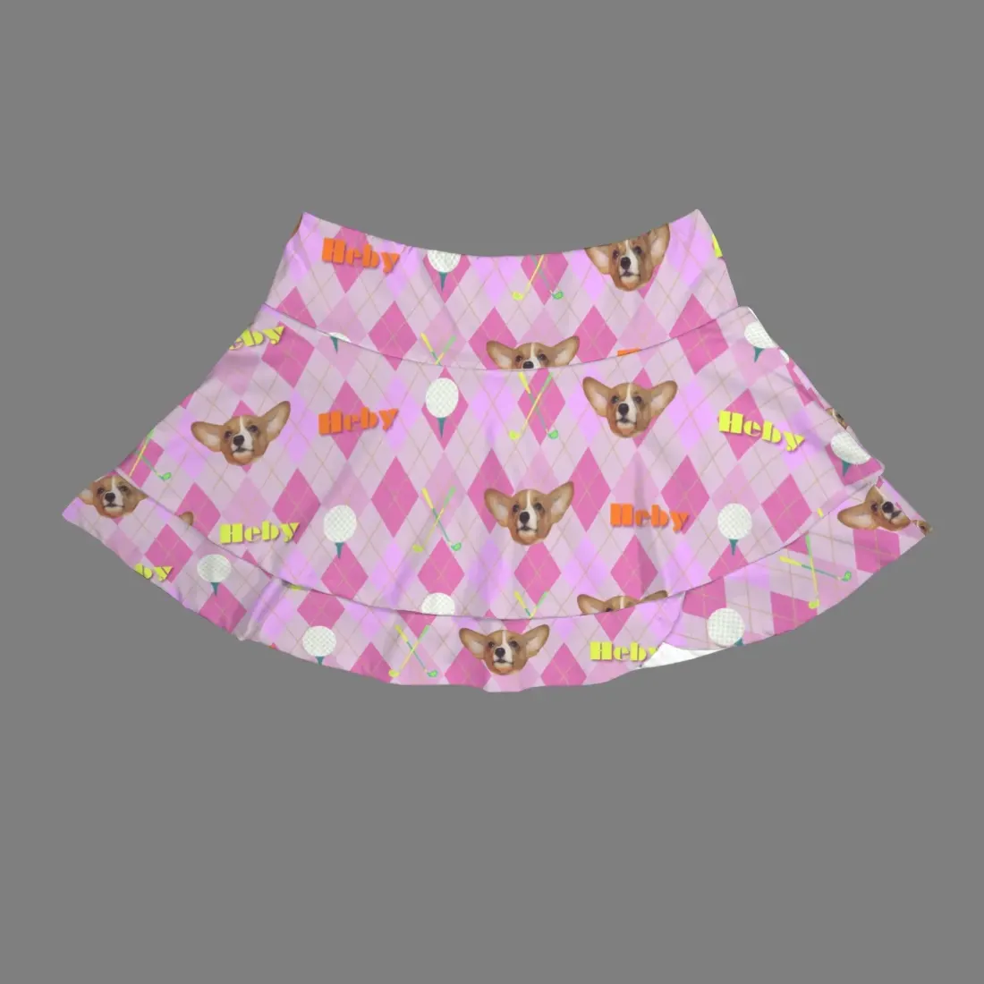 Double-Layer Ruffle Sports Skirt — photo 5