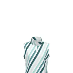 Women's Sleeveless Quarter Zip Ruffle Sports Dress thumbnail 6