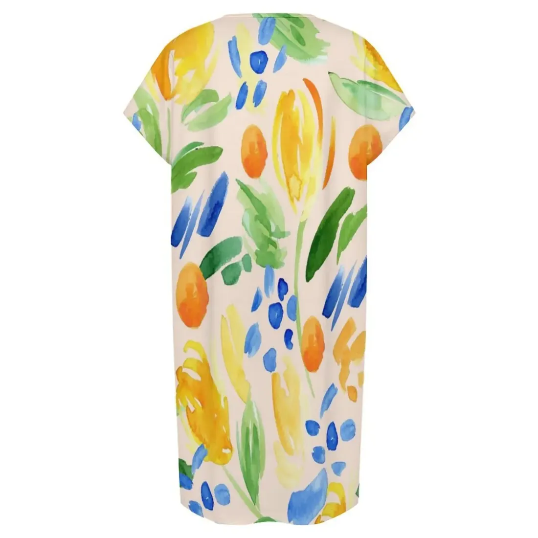 Women's Casual V-Neck Dress — photo 5