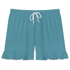 Women's Ruffled Cami Top & Shorts Pajama Set thumbnail 6