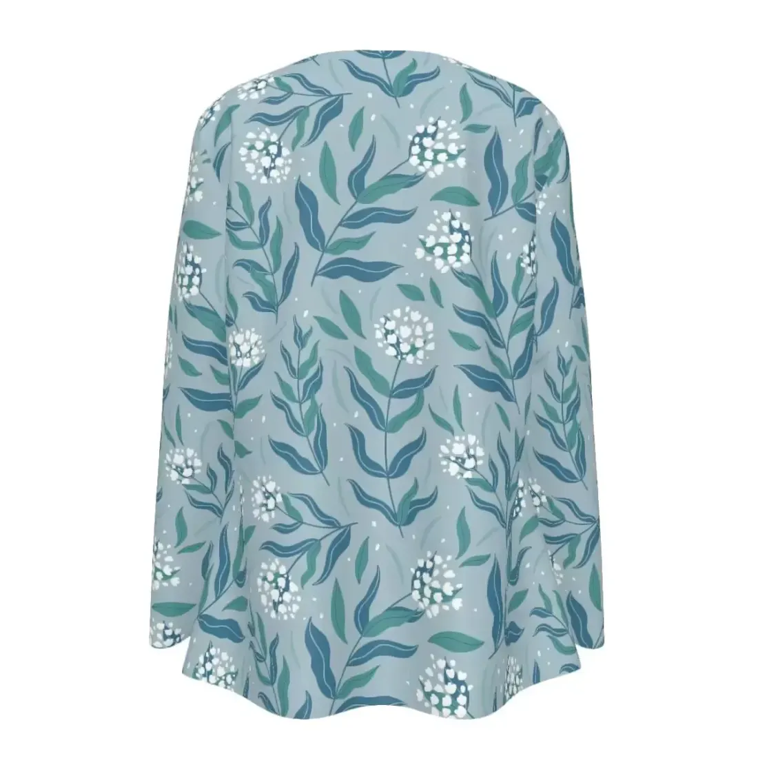 Women's Square Neck Top With Split Hem — photo 3