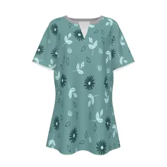 Women's V-Neck Short Sleeve T-Shirt thumbnail 2