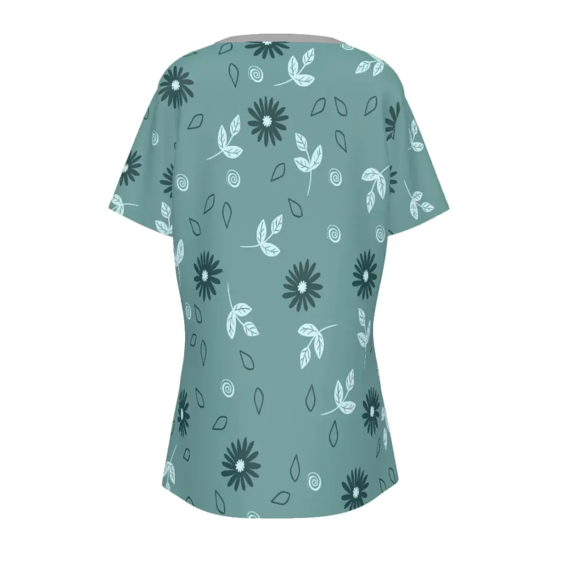 Women's V-Neck Short Sleeve T-Shirt — photo 3